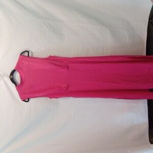 HOT PINK MAXI DRESS